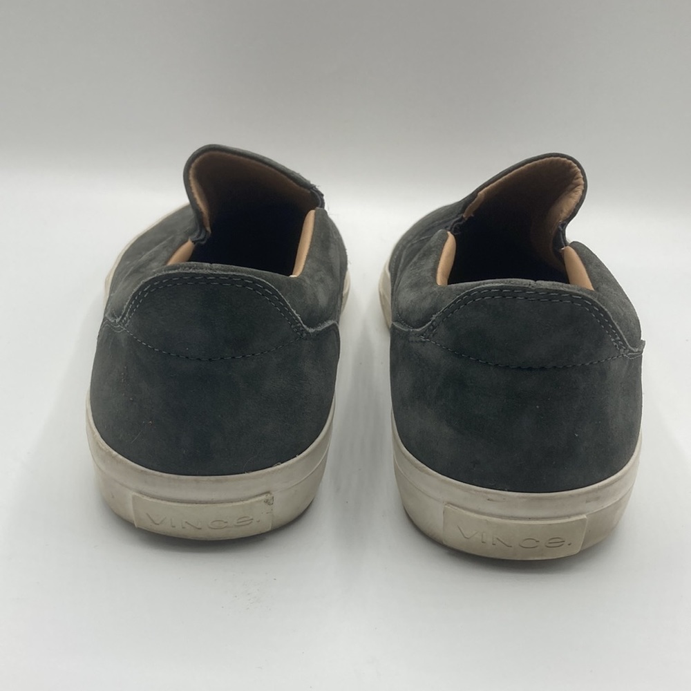 Vince Dark Grey Water Repellant Slip On Sneaker Shoes Men's Size 9.5 - Picture 12 of 13
